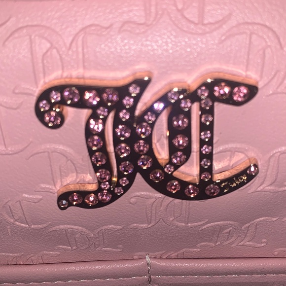🆕- Juicy Couture Large Pink Diamond Weekender Bag - Picture 3 of 12
